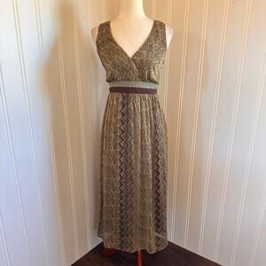 Vintage 90s/Y2K Fairy Brown Dress 14